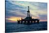 Oil Drilling Rig-null-Stretched Canvas