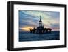 Oil Drilling Rig-null-Framed Photographic Print