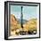 Oil Drilling Rig-English School-Framed Giclee Print