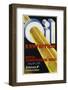 Oil Exhibition Poster-null-Framed Photographic Print