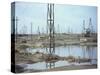 Oil Field, Baku, Azerbaijan, Central Asia, Asia-Oliviero Olivieri-Stretched Canvas