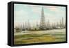 Oil Field, Humble, Texas-null-Framed Stretched Canvas