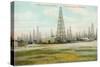 Oil Field, Humble, Texas-null-Stretched Canvas