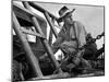 Oil Field Worker-Carl Mydans-Mounted Photographic Print