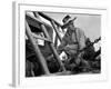 Oil Field Worker-Carl Mydans-Framed Photographic Print