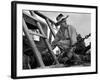 Oil Field Worker-Carl Mydans-Framed Photographic Print