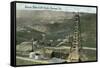 Oil Fields, Coalinga, California-null-Framed Stretched Canvas