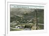 Oil Fields, Coalinga, California-null-Framed Premium Giclee Print