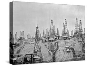 Oil Fields in Burma-null-Stretched Canvas
