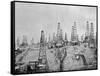 Oil Fields in Burma-null-Framed Stretched Canvas