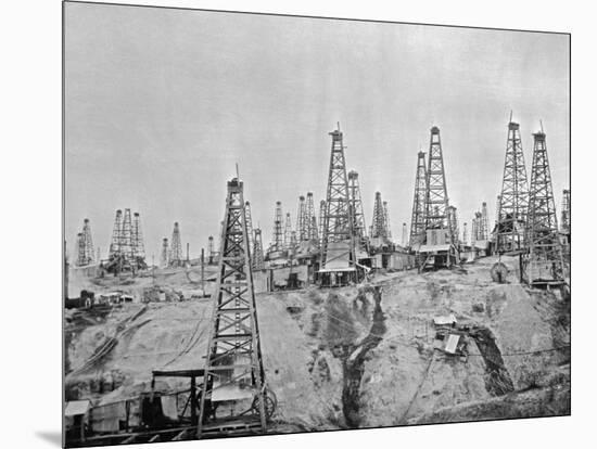 Oil Fields in Burma-null-Mounted Photographic Print