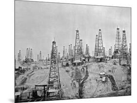 Oil Fields in Burma-null-Mounted Photographic Print
