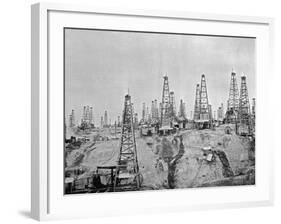 Oil Fields in Burma-null-Framed Photographic Print