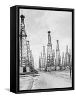 Oil Fields in Texas-null-Framed Stretched Canvas