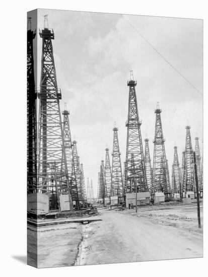 Oil Fields in Texas-null-Stretched Canvas