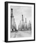 Oil Fields in Texas-null-Framed Photographic Print