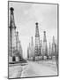 Oil Fields in Texas-null-Mounted Photographic Print