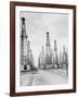 Oil Fields in Texas-null-Framed Photographic Print