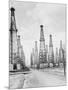 Oil Fields in Texas-null-Mounted Photographic Print