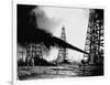 Oil Gushing from Spindletop Hill in Beaumont, Texas-null-Framed Photographic Print