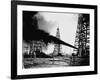 Oil Gushing from Spindletop Hill in Beaumont, Texas-null-Framed Photographic Print