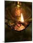 Oil Lamp in Hindu Temple, Paris, France, Europe-Godong-Mounted Photographic Print