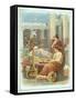 Oil Lamps in Ancient Times-null-Framed Stretched Canvas