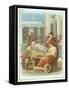 Oil Lamps in Ancient Times-null-Framed Stretched Canvas