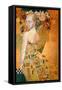 Oil on Canvas, Original Painting, Portrait of Beautiful Girl.-ralwel-Framed Stretched Canvas