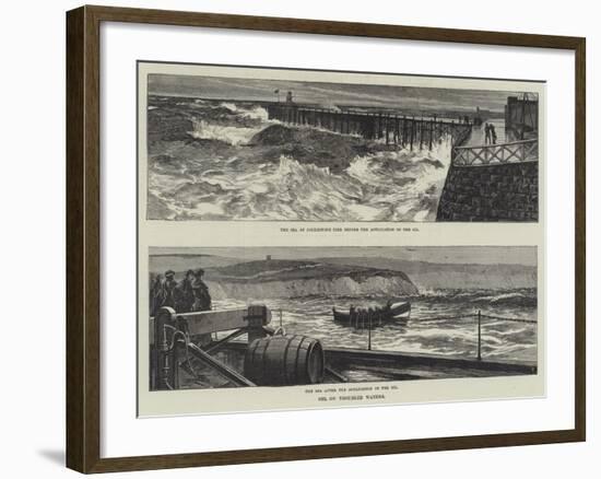 Oil on Troubled Waters-null-Framed Giclee Print