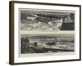 Oil on Troubled Waters-null-Framed Giclee Print