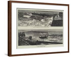 Oil on Troubled Waters-null-Framed Giclee Print