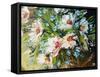 Oil Painting Flowers-fredleonero-Framed Stretched Canvas