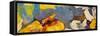 Oil Painting Fragment, Abstract Illustration-Vadim Cherenko-Framed Stretched Canvas