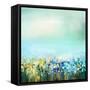 Oil Painting of Flowers Plant. Dandelion Flower in Fields.-Nongkran_ch-Framed Stretched Canvas