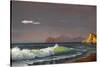 Oil Painting On Canvas , Background Of Sea Sunset-Lilun-Stretched Canvas