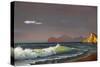 Oil Painting On Canvas , Background Of Sea Sunset-Lilun-Stretched Canvas