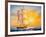 Oil Painting - Sailing Boat-CYC-Framed Art Print