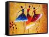 Oil Painting - Spanish Dance-CYC-Framed Stretched Canvas