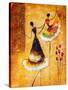 Oil Painting - Spanish Dance-CYC-Stretched Canvas