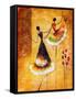 Oil Painting - Spanish Dance-CYC-Framed Stretched Canvas