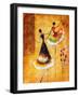 Oil Painting - Spanish Dance-CYC-Framed Art Print