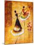 Oil Painting - Spanish Dance-CYC-Mounted Art Print