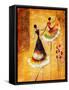 Oil Painting - Spanish Dance-CYC-Framed Stretched Canvas