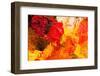 Oil Paints Multicolored Closeup Abstract Background-inventbbart-Framed Photographic Print