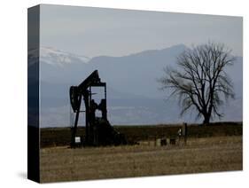 Oil Prices-Ed Andreiski-Stretched Canvas