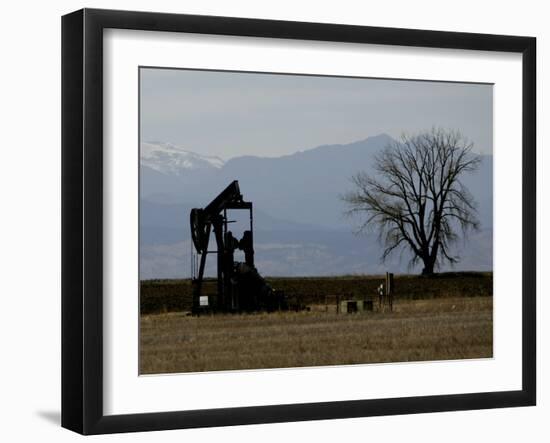 Oil Prices-Ed Andreiski-Framed Photographic Print