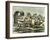 Oil Production of Turtle Eggs by Conibos 1869 Peru-null-Framed Giclee Print