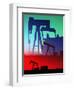 Oil Pumps, Colorado-Chris Rogers-Framed Photographic Print