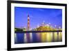 Oil Refineries Line a River in Yokkaichi, Japan. the City Has Been a Center for the Chemical Indust-SeanPavonePhoto-Framed Photographic Print